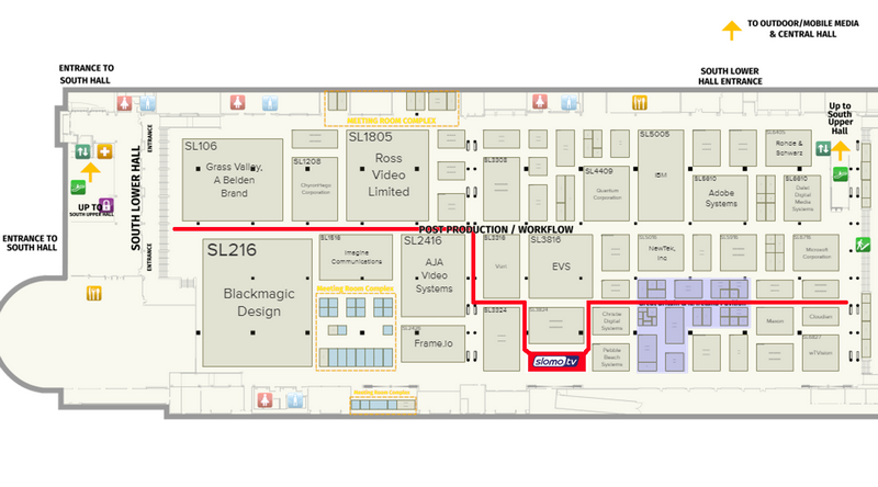 Map for NAB 2019