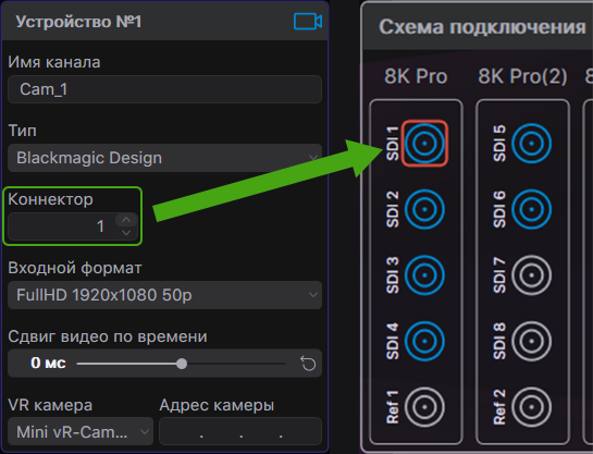 Схема подключения