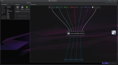 Окно приложения Slomo.tv Launcher