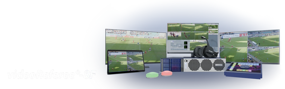 videoReferee®-8F – Базовая система видеопомощи арбитрам VAR для футбола
